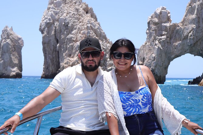 Group tour of the Cabo San Lucas Arch - The beach-name story you’ll hear along the way