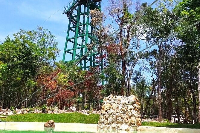Half-day Adventure: Cenote + Ziplining + ATV Tour - Ziplining Over the Trees: The Five-Line Circuit and Real Safety Checks