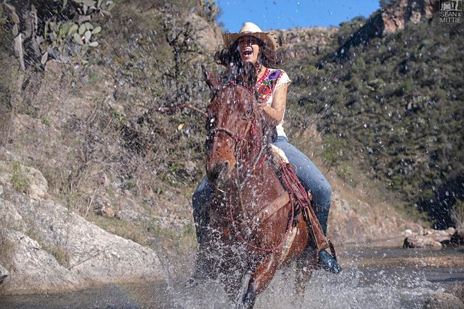 Half-Day Horseback Riding Adventure - River Crossings and Water Fun Along La Virgen