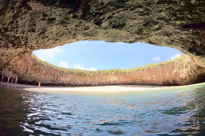 hidden beach tour guaranteed! - The Swim Through the Cave: Strength, Currents, and Safety Gear