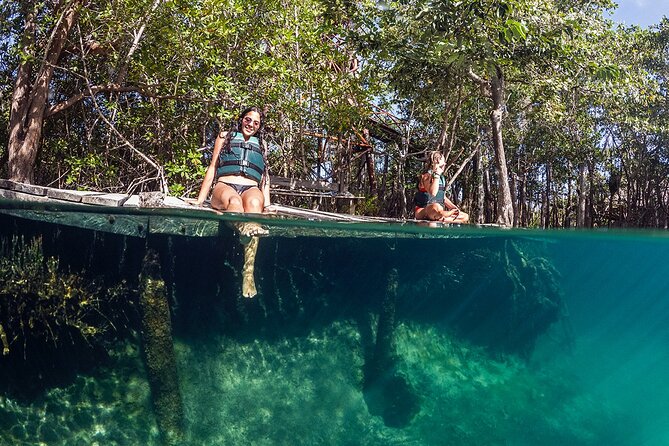 Holbox 3 Island Group Tour - Stop 1 Punta Mosquito: the sandbank birdwatching moment