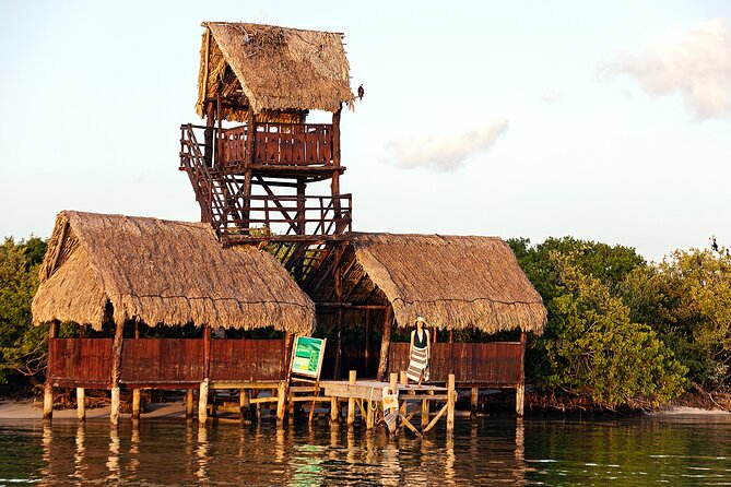 Holbox 3 Island Private Boat Tour - Stop 2 Yalahau Lagoon Cenote Swim: Freshwater, Cool Water, and Pirate Legends