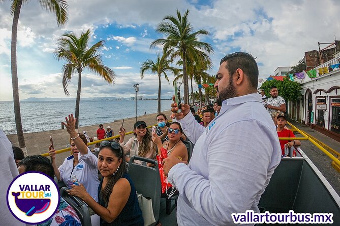 Hop On Hop Off Tour with Free Stops in Puerto Vallarta - Island Shopping Center and Plaza Genovesa: quick stops for photos and people-watching
