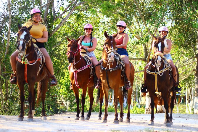 Horseback Riding Cenote, Zipline.Transportation & Tequila Tasting - Horseback Riding in the Mayan Jungle: Short Time, Pretty Moments