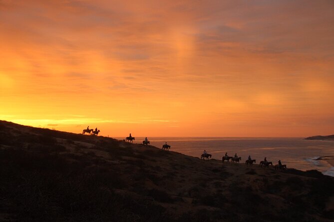 Horseback Riding Experience in Rancho San Cristobal - The route you’ll actually ride, beach sand to rugged terrain