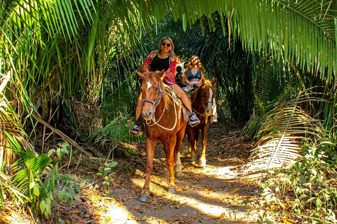 Horseback Riding in Sayulita Through Jungle Trails to the Beach - River stop at gorguyo: a break that feels like a mini destination