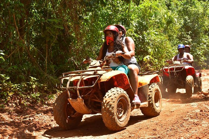 Horseback Riding plus ATV, Cenote, Ziplines, and Lunch - Jungle Ziplines: Four Runs Through the Trees