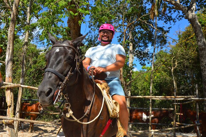 Horseback riding with ATV, zip lines and cenote, lunch and transfer - Horseback riding for the slower pace (and what to watch for)