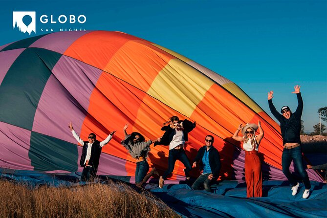 Hot Air Balloon Flight in San Miguel de Allende from Mon-Thurs - Landing smoothly, getting photos, and returning to Centro