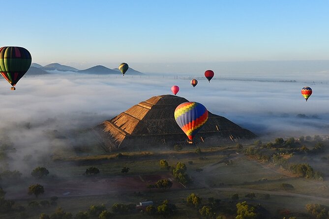 Hot Air Balloon Flight over Teotihuacán - Why a Teotihuacán sunrise balloon beats ground sightseeing