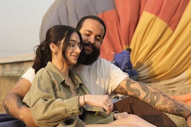 Hot Air Balloon Flight with Breakfast Cave and Pyramids Tour - Landing Toast and the Little Ceremony Moment