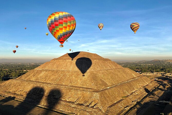 Hot Air Balloon Flight with Breakfast Cave and Pyramids Tour - Teotihuacan Pyramids: Guided, Not Just a Walk Around