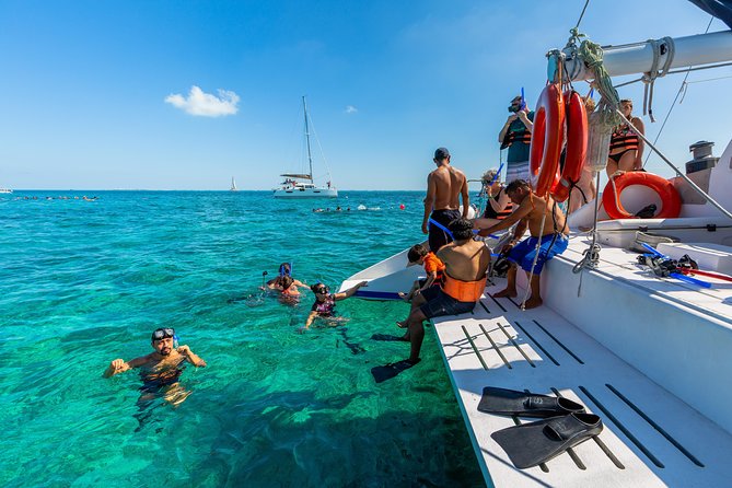 Isla Mujeres Catamaran, Open Bar & Optional Buffet and pick up - Isla Mujeres Beach Stop and Buffet Options: Where the Details Matter