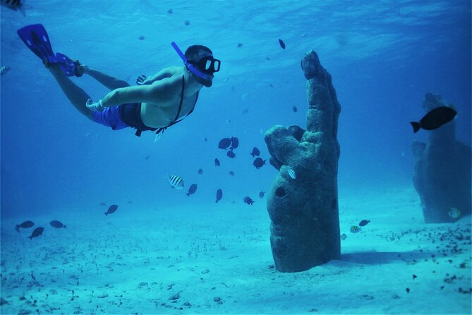 Isla Mujeres Luxury Sailing: Adults Only or Family Friendly - Snorkeling stop: included gear, but safety and conditions come first