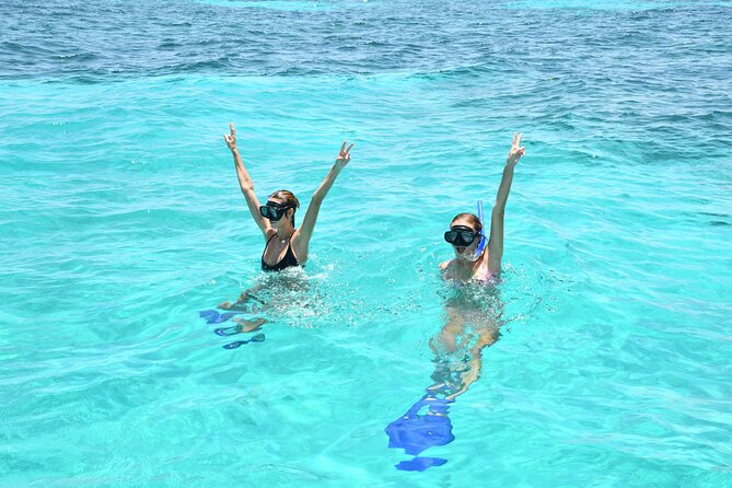 Isla Mujeres Plus by Albatros Catamarans - Punta Sur on Isla Mujeres: beach club time at the center of the day
