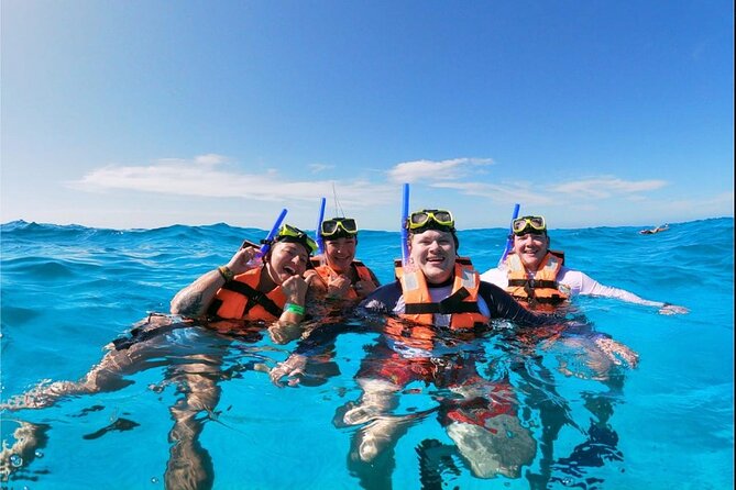 Isla Mujeres Premium Catamaran Tour with transportation from Playa del Carmen - Snorkeling on a day like this: included, but think short and sweet
