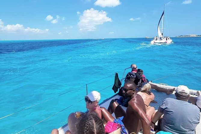 Isla Mujeres Premium Catamaran Tour with transportation from Playa del Carmen - Lunch buffet and onboard food: included, but not everyone finds it local