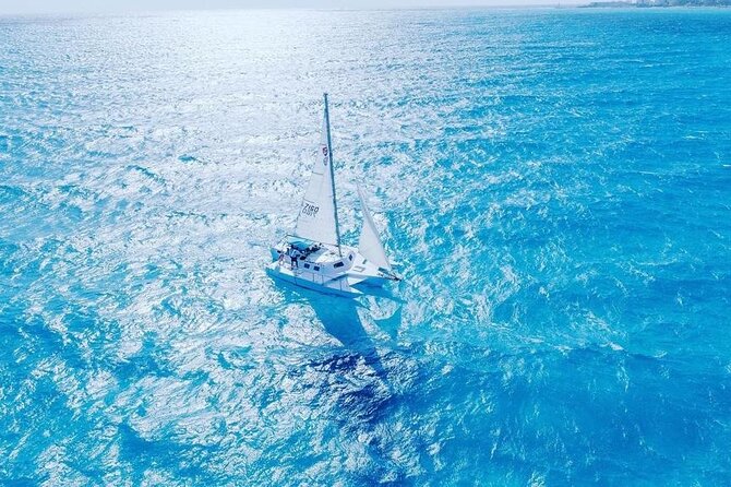 Isla Mujeres Premium Tour in Private Catamaran with Lunch - Arrecife El Meco: snorkeling time with fish and underwater statues