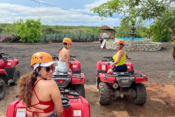 Jungle and beach ATV tour + lunch + tequila tasting - Family-Owned Ranch Energy and the Animal Add-On