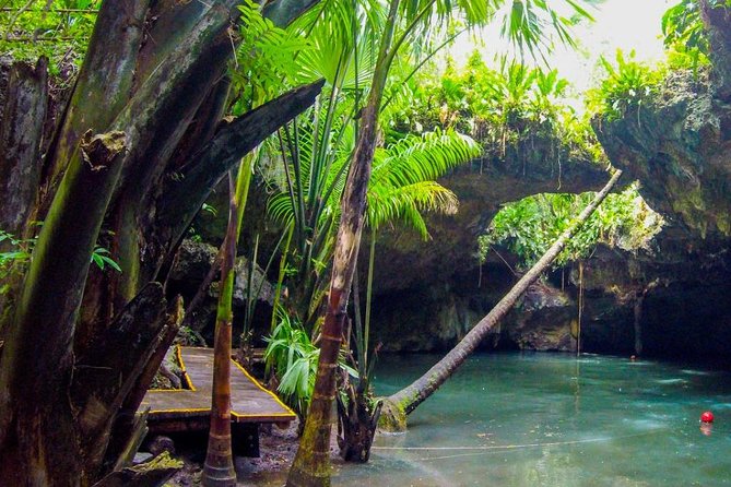 Jungle Jeep Adventure to Mayan Caves, Cenote and Snorkel - El Cedral: a first stop that sets the history tone