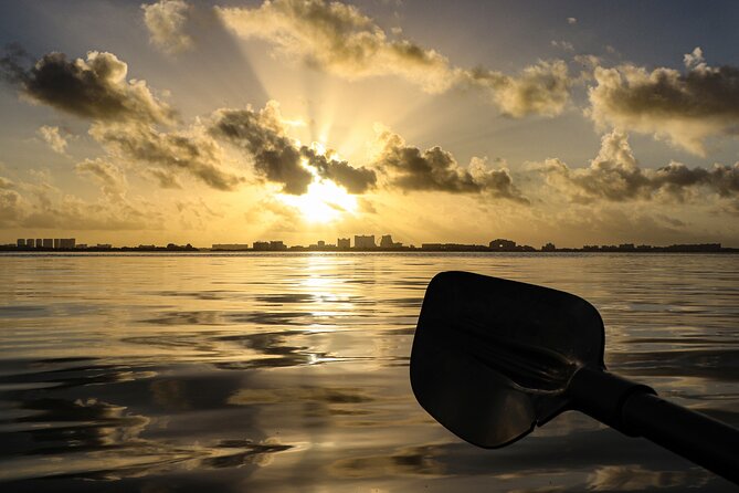 Kayak Tour at Sunset in Cancun - Sunset Paddling: Beautiful Light, Sun In Your Eyes, And Real Current
