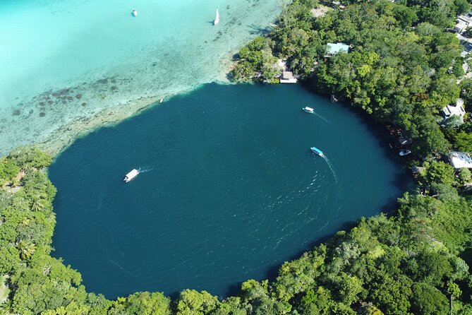 Lagoon of 7 colors from Costa Maya - Boat Tour and transportation - Boat ride vibe: safety, fruit breaks, and who guides you