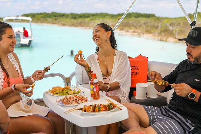 Laguna Grill - Private Boat with on-board BBQ and Drinks Included - Cenote de la Bruja, what it is like when you go more than 100 meters down