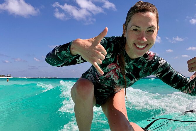Learn to Surf in 1 Easy Lesson in Cancún - Price and what you actually get for about $95.58