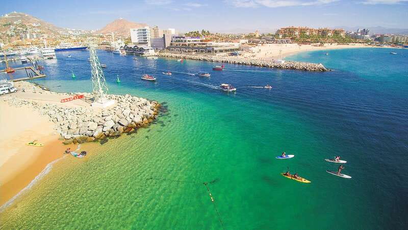 Los Cabos Arch & Playa del Amor Tour by Glass Bottom Kayak - The kayak portion: guided route out to the Arch and past the sea lions