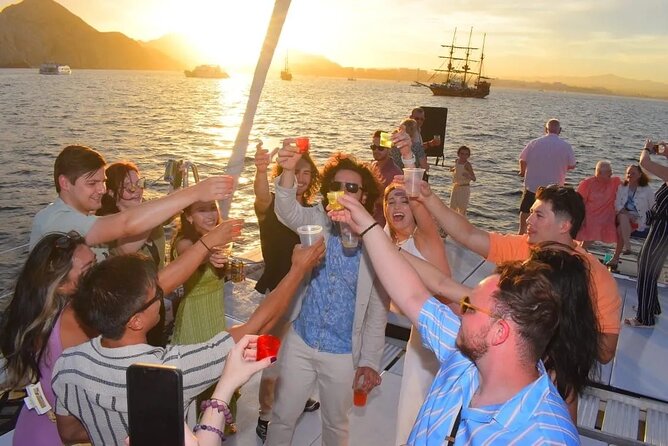 Los Cabos Catamaran Cruise with Open Bar & Light Snack - Price and value: $75 plus drinks, dock fee, and snack expectations