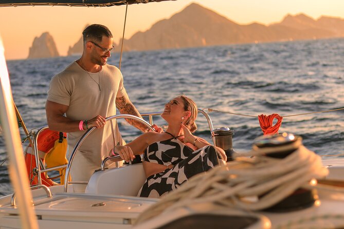 Los Cabos Luxury Sunset Sail with Light Appetizers and Open Bar - Boat, group size, and the vibe you should expect