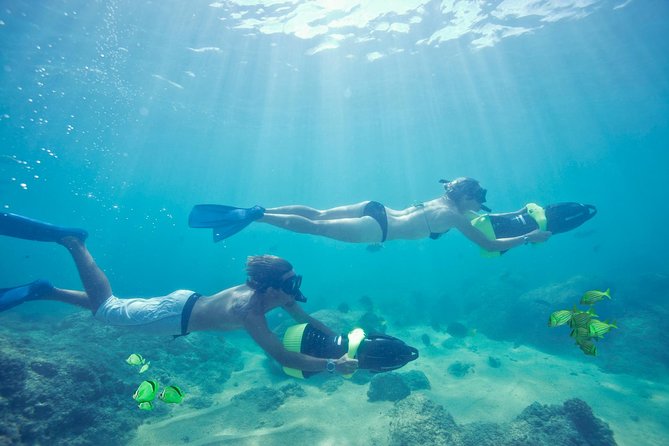 Los Cabos Power snorkel Adventure, Kayaking and Stand-Up Paddle - Sea scooter plus snorkeling plus paddleboarding: choose your pace
