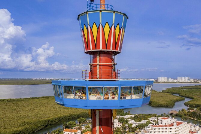 Luxury FERRY Xcaret: From Cancun to Isla Mujeres - Scenic Tower of Cancun: A Round-Trip Bonus to Use Wisely