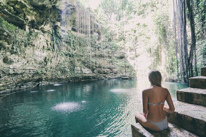 Luxury Tour to Chichen Itza and 2 Cenote - From Tulum - Stop 1: Cenote Ik Kil, The Most Photogenic Swim