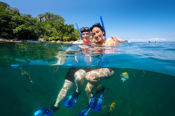 Luxury Yacht & Snorkel with All inclusive Open bar and lunch - Majahuitas Cove snorkeling: what you get, and what to expect from the water