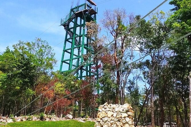 Maya Adrenaline: ATV, Ziplines & Cenote From Playa del Carmen. - Food and pacing: tacos after you dry off