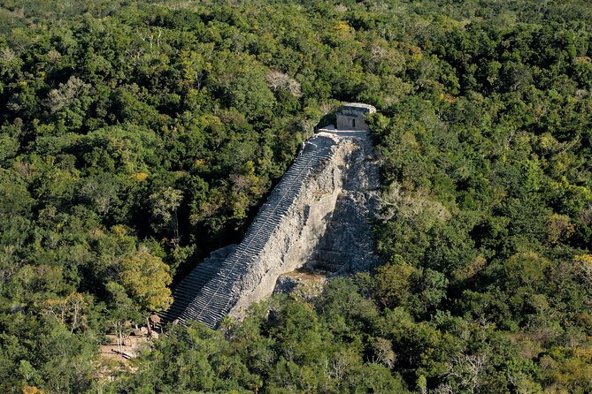 Maya Adventure from Cancun Coba and Tulum Ruins with Cenote swim - Tulum’s coastal walls, Temple of the Frescoes, and the Castillo