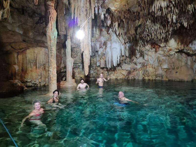 Merida: Chichen Itza Cenote, Food Experience & Izamal - The Private Cenote Stop: Swimming in a Real Cave Setting