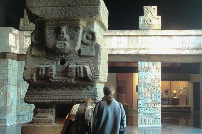 Mexico City: Anthropology Museum Guided Visit - First Stop: The Flagpole and a Museum That Gets 2 Million Visits