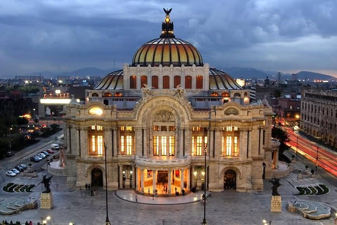 Mexico City at Night Tour with Torre Latino - Bellas Artes to Palacio Postal, your culture and architecture starter pack