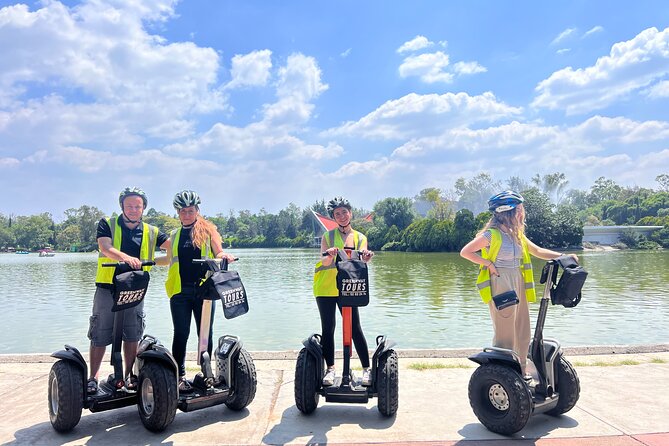Mexico City Segway Tour: Polanco & Chapultepec Park - Polanco warm-up: Americas Park and the Torre Virreyes view