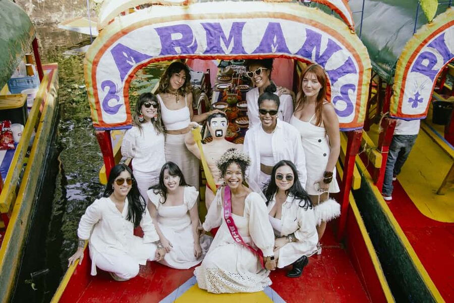 Mexico City: Xochimilco Boat with Guacamole & Premium Drinks - Music onboard, dancing moments, and guide-led energy