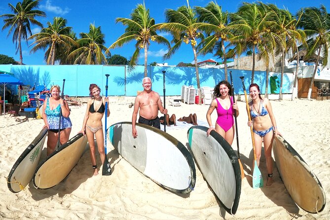 Morning Session - All Levels Paddleboard Group Caribbean Sea - Paddling the Caribbean with a group: the real rhythm on the water