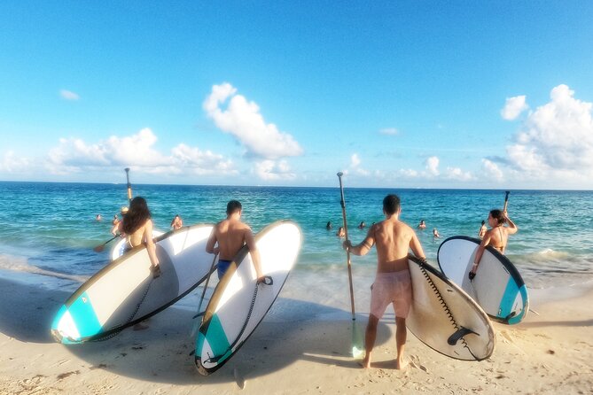 Morning Session - All Levels Paddleboard Group Caribbean Sea - Weather reality: the one thing to take seriously