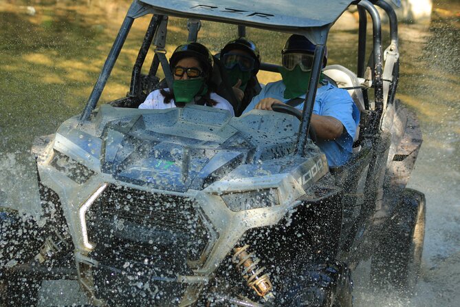 Mountain adventure tour on ATV or RZR in Puerto vallarta. - Rancho Mi Abuelo: Mexican food time and river pools for cooling down