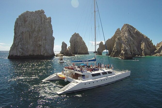 Multimillion Yacht Cabo Cruise Sunset or Snorkel Optional PICKUP! - Is the $74.51 price a good deal for a Cabo arch cruise?