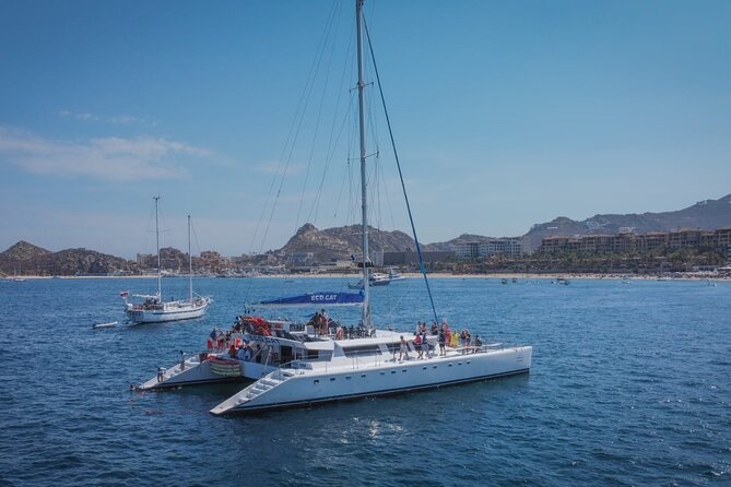 Multimillion Yacht Cabo Cruise Sunset or Snorkel Optional PICKUP! - Boat comfort and visibility, the split decision you should consider