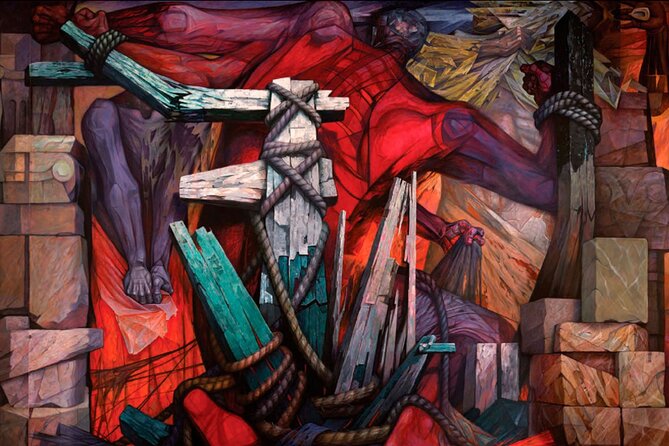 Muralist Art Semi Private Walking Tour in Mexico City Downtown - Palacio de Bellas Artes: 17 murals under one emblematic roof