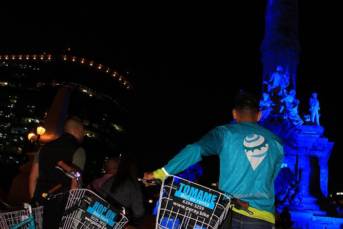 Neon Bike Party - Private Bike Tour - Bellas Artes at night: stories, photos, and a quick culture fix