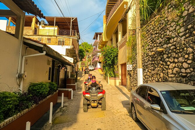 NEW!! Private ATV Tour of Everything Puerto Vallarta & Tequila T. - The tequila stop and food reality check
